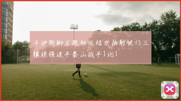 卡迪斯脚后跟助攻绍尔抽射破门三镇顽强追平泰山战平1比1